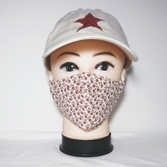 3D Flower Patterned Face Mask - Picture 5 of 7